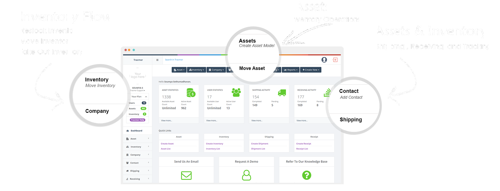 Tracmor Asset and Inventory Management System