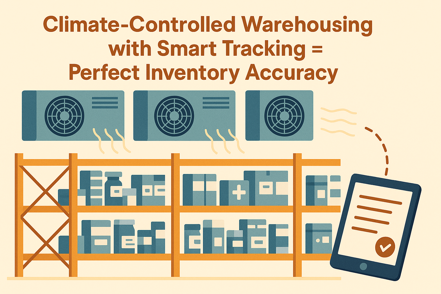 How Climate-Controlled Warehouses Affect Asset Tracking and Inventory Accuracy