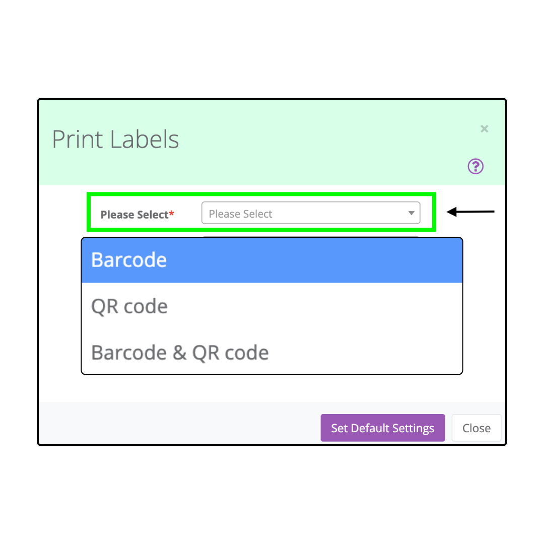 Choose Your Label Options Choose Your Label Options
