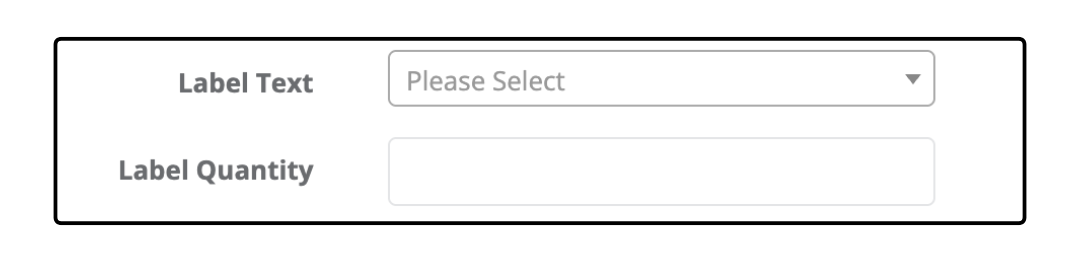 Add Text and Quantity Add Text and Quantity