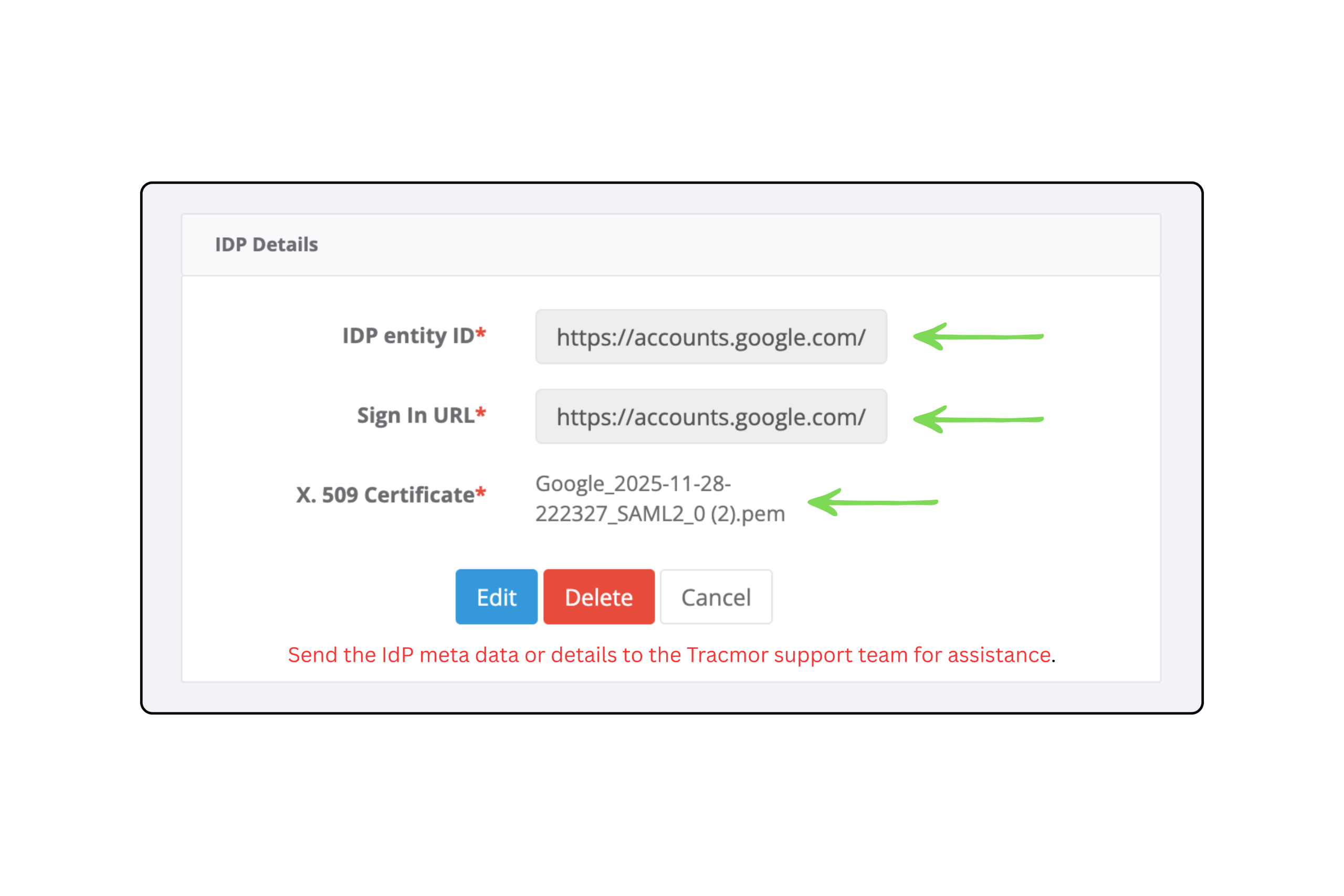 Share or Save Configuration