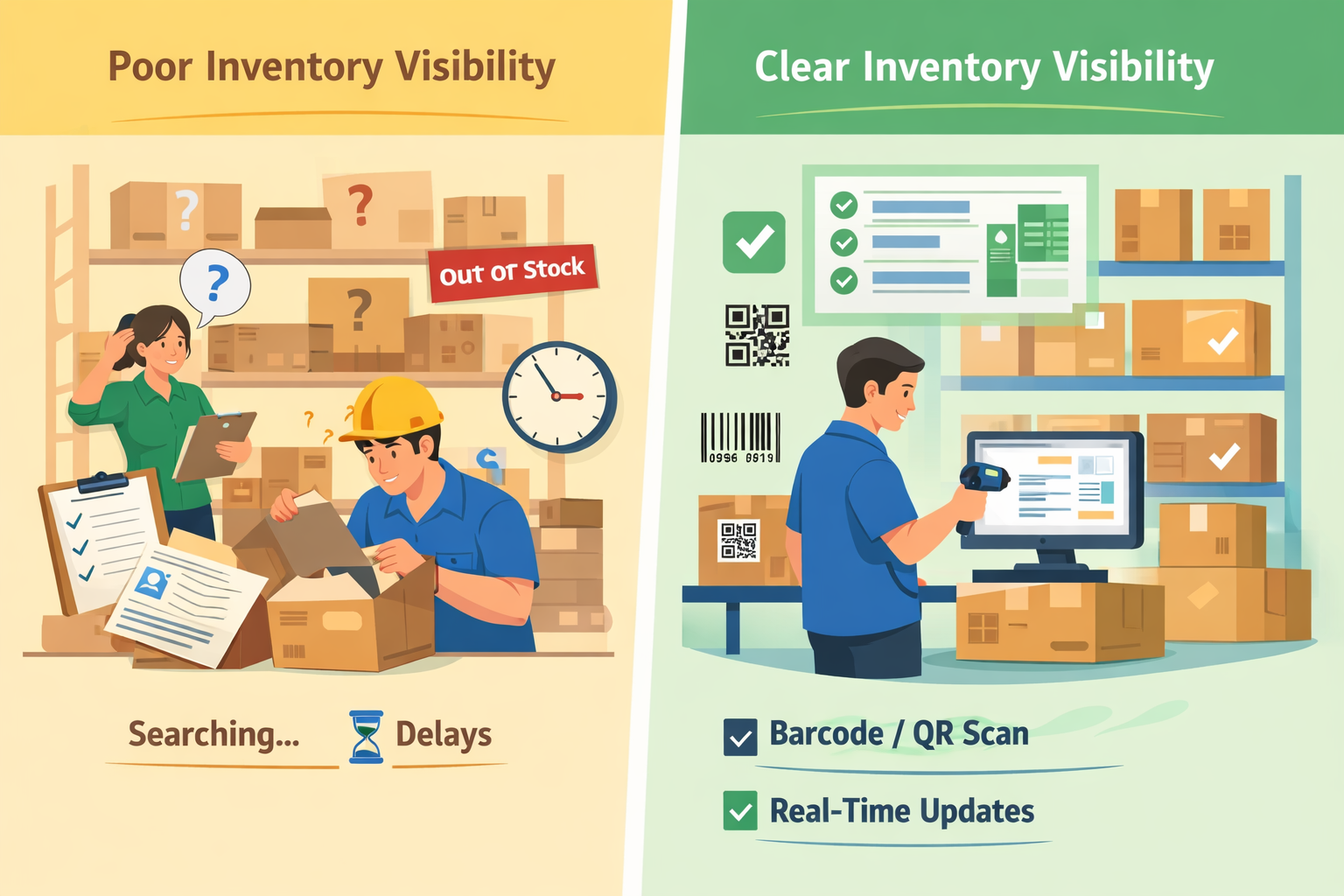 How Poor Inventory Visibility Slows Down Daily Operations